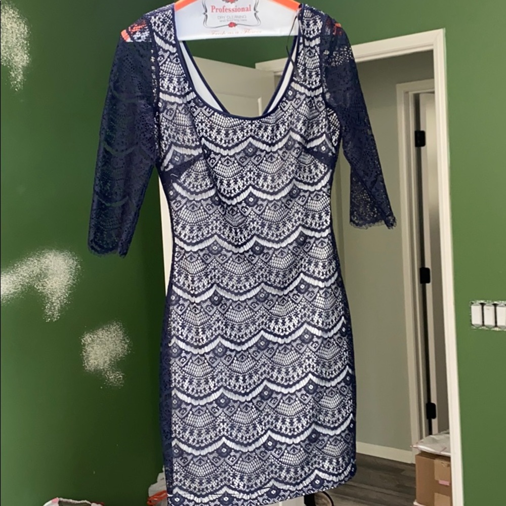 Dress. Lace.